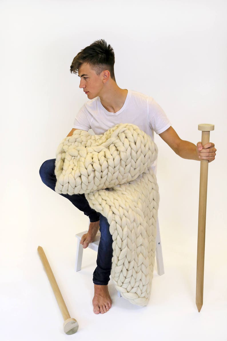 Giant JUMBO Knitting Needles. 40mm 50mm 60mm x 1 metre in Etsy