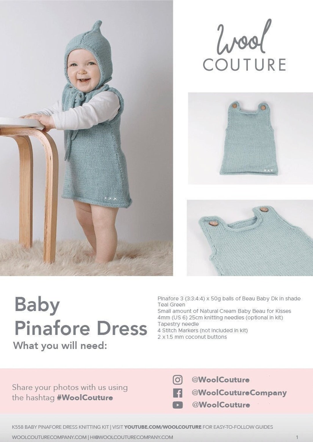 Not UR Baby Knit Dress Not UR Baby Knit Dress