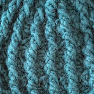 Pompom Hat Crochet Kit. Melanie Pom Pom Hat Intermediate Crochet Pattern. Crochet with Wool Couture. image 4