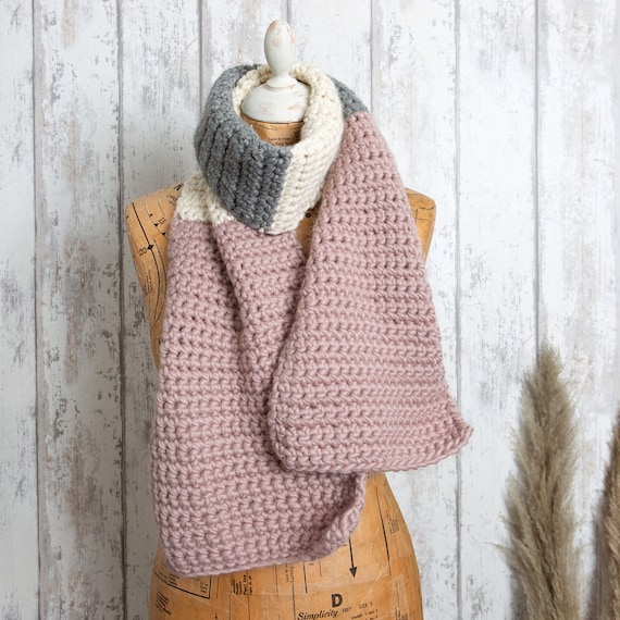Hannah's Beginner Crochet Scarf Kit. Easy Crochet Scarf Hannah's Beginner Crochet Scarf Kit. Easy Crochet Scarf