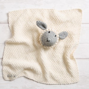 Baby Comforter Knitting Kit. Baby Toy Knit Kit. Easy Level Knit Kit. Craft Kit Made By Wool Couture. Presented in a Gift Box. image 5