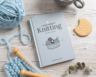 Pocket Book of Knitting - By Claire Gelder | Beginners Craft Book Gift By Wool Couture