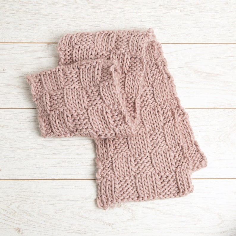 Absolute Beginner Scarf Knitting Kit Super Easy to Make Etsy