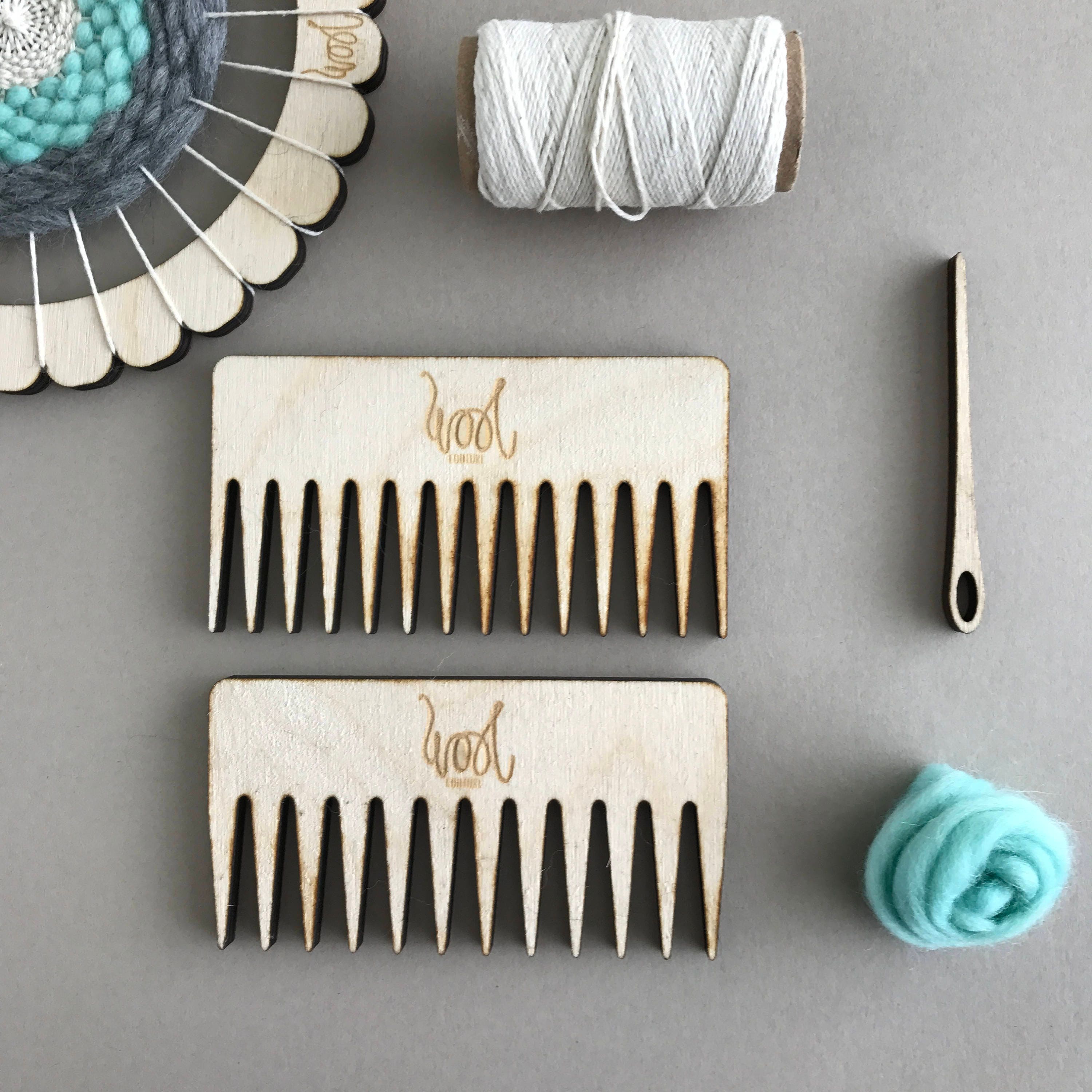Weaving Comb. Tapestry Comb. Beating Tool. Woven Tool Kit. Etsy Canada