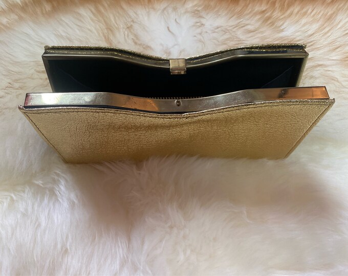 1960's Gold Hand Clutch