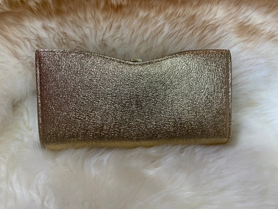 1960's Gold Hand Clutch - image 3