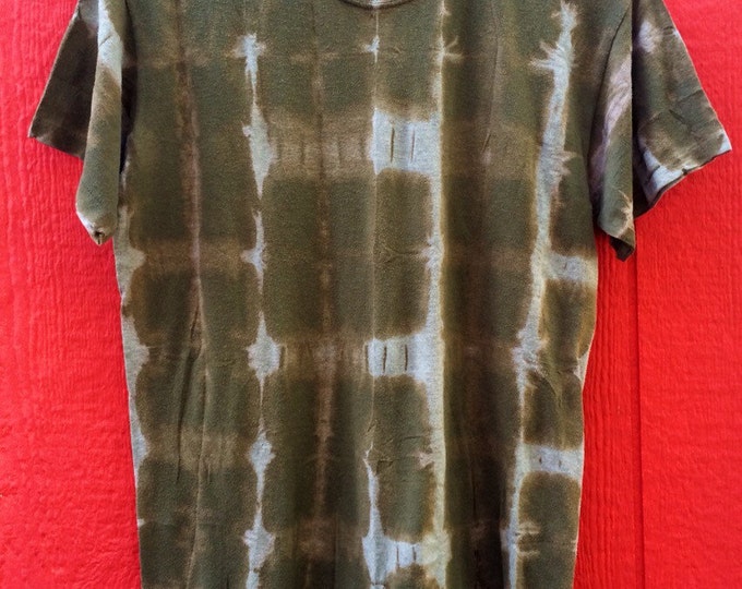 Vintage Upcycled Army Hand Dyed Camo Tees