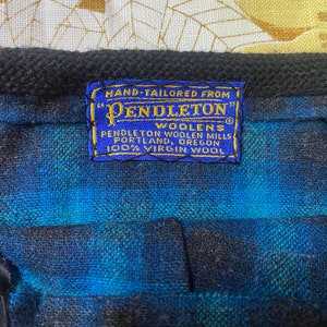 Vintage Pendleton Woolen Mills Wrap Wool Tartan Skirt - Etsy