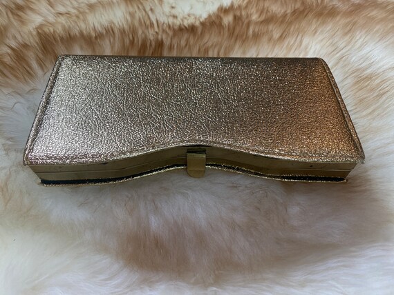 1960's Gold Hand Clutch - image 4