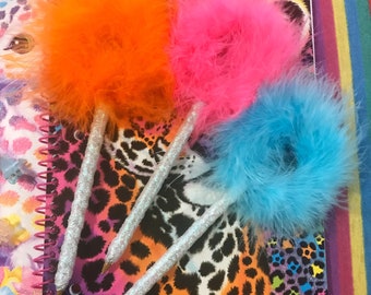 90's Clueless Fluffy Pen
