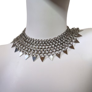 Chainmail Necklace | European 4in1 Chainmail Necklace | stainless steel