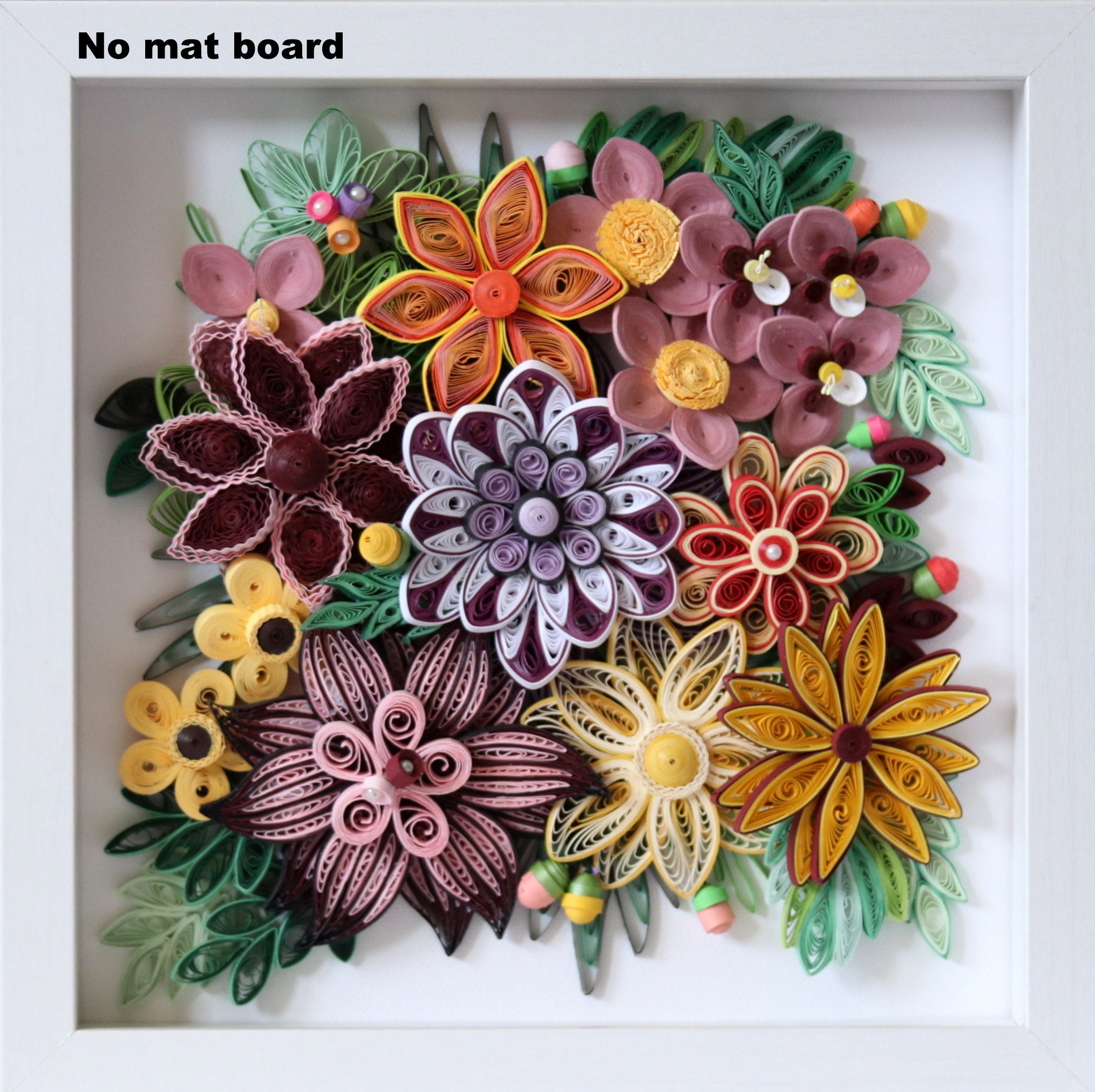 Quilling Card Frame 6x6 – Sojourns Fair Trade