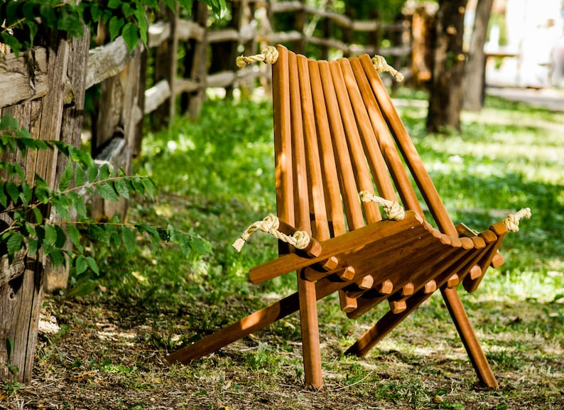 African Mahogany Pioneerchair Wooden Folding Chair Wood Patio Rustic Folding Chair Chair Patented Living Room Belize Folding Deck Adirondack