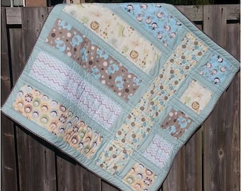 Noah's Ark - Baby Quilt Pattern - Easy Beginner Quilt Pattern