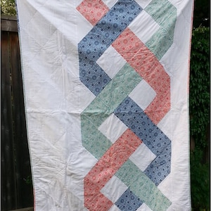Three Fold - Quilt Pattern - Throw Size Quilt