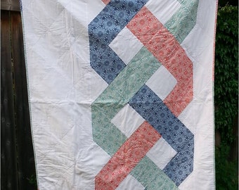 Dreifach - Quilt Muster - Überwurf Größe Quilt