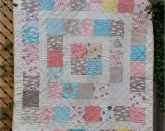 Ílinn's Fairytale - Crib Quilt Anleitung - Charm Pack Quilt Anleitung
