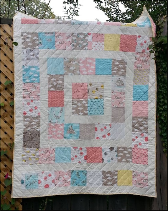 Ilinn S Fairytale Crib Quilt Pattern Charm Pack Quilt Etsy