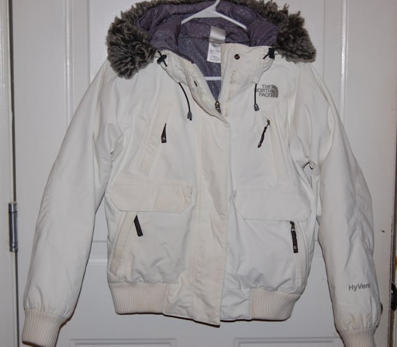 womens north face coat with fur hood