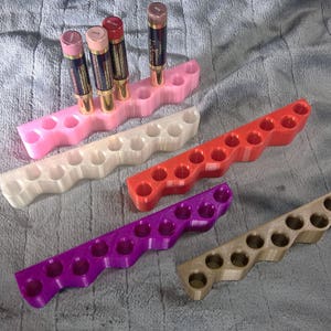 Wavy Lipstick Display for LipSense Lipsticks image 1