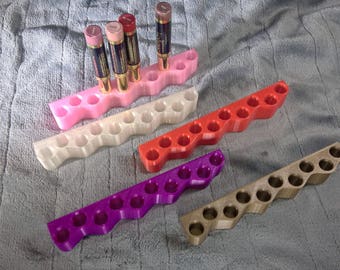 Wavy Lipstick Display for LipSense Lipsticks