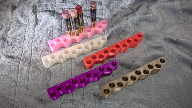 Wavy Lipstick Display for LipSense Lipsticks image 1