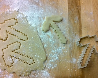 Minecraft Inspired MC P-Axe Cookie Cutter