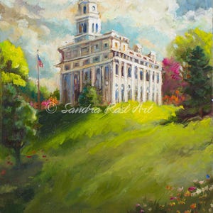 Nauvoo Temple / Fine art / Giclee / LDS art