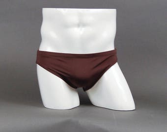 HAC Swim Men's 2" Side Swim Brief - Mahogany