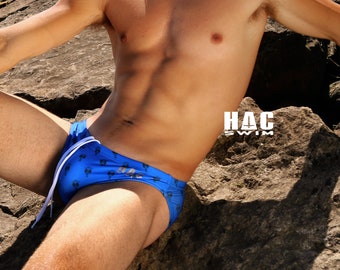 Mens Swimsuit 2 Inch Side Swim Brief in 