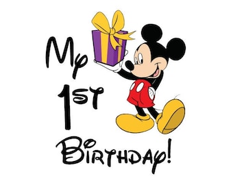 My First Birthday shirt