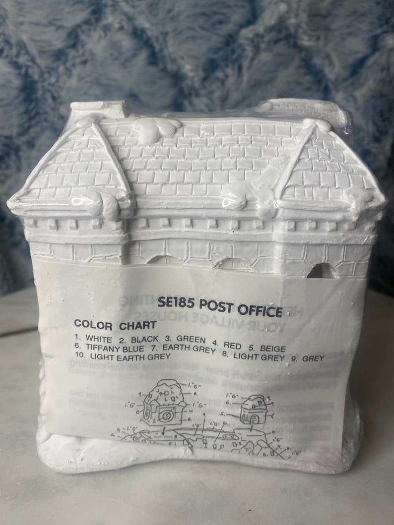 California Creations SE185 Post Office Creative Crafts Ready to Paint