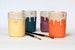 1 Ceramic Paintbrush Holder (Brights) Great container for Paint, Water, Ink, Make up Brushes, Pens etc...Or a Pottery Anniversary Gift. 