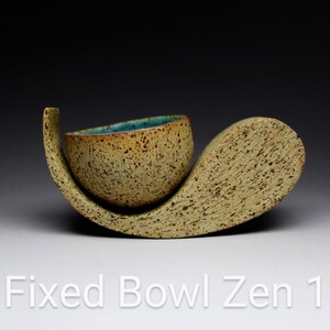 陶器の禅彫刻。屋内でも屋外でも使用できます。侘び寂びの美学。小さな日本庭園によく似合います。