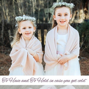 Flower girl wraps sale