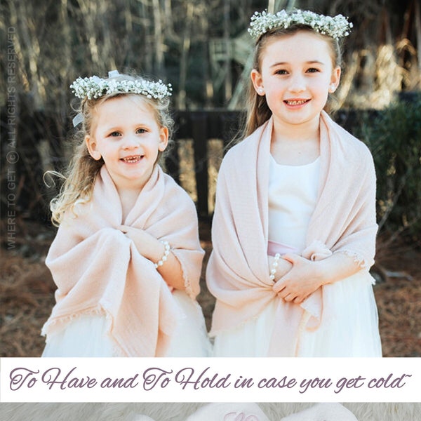 shawl for bridesmaid