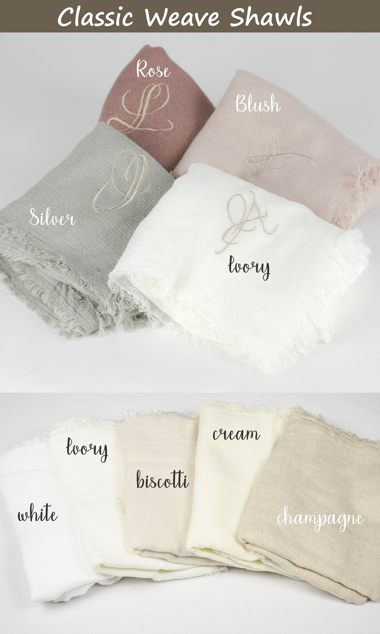 shawls for bridesmaids