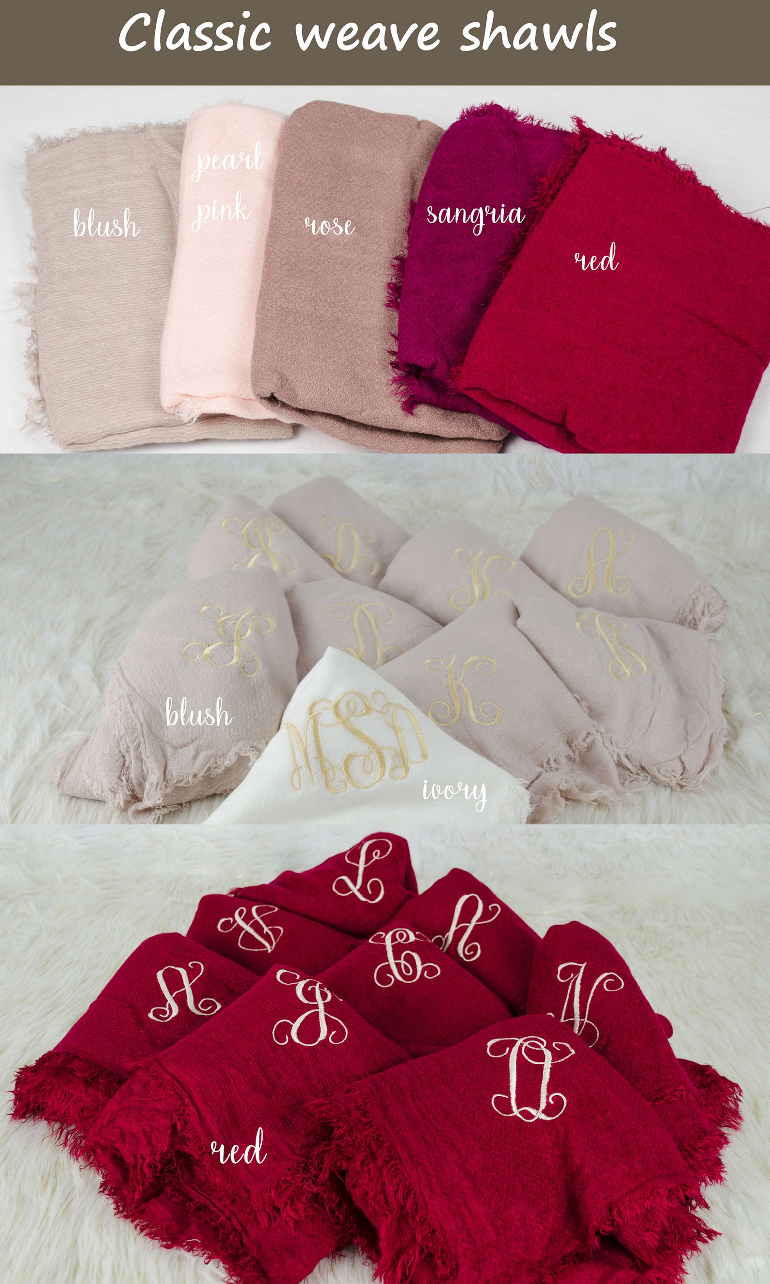 bridesmaid shawl winter