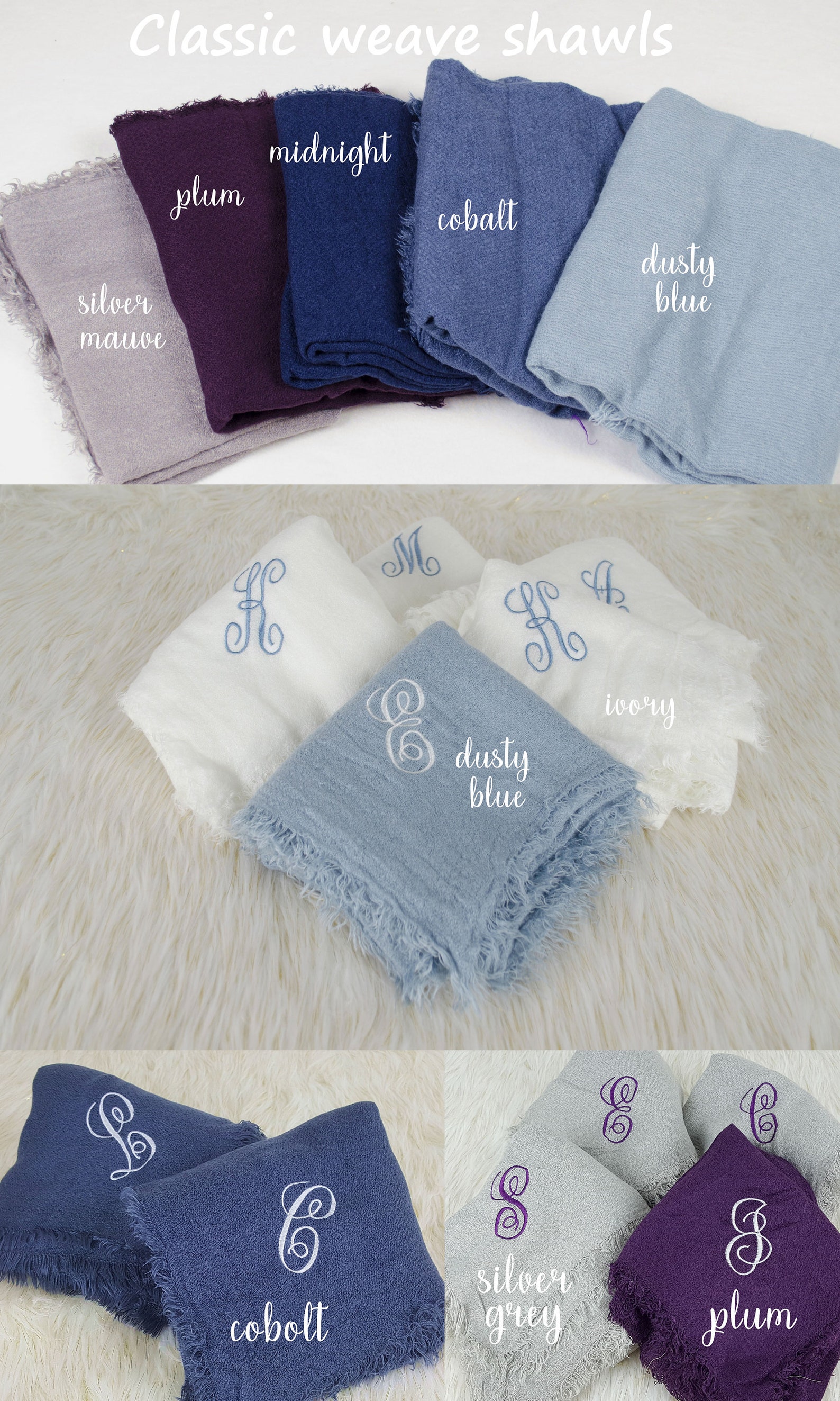 shawls for bridesmaids