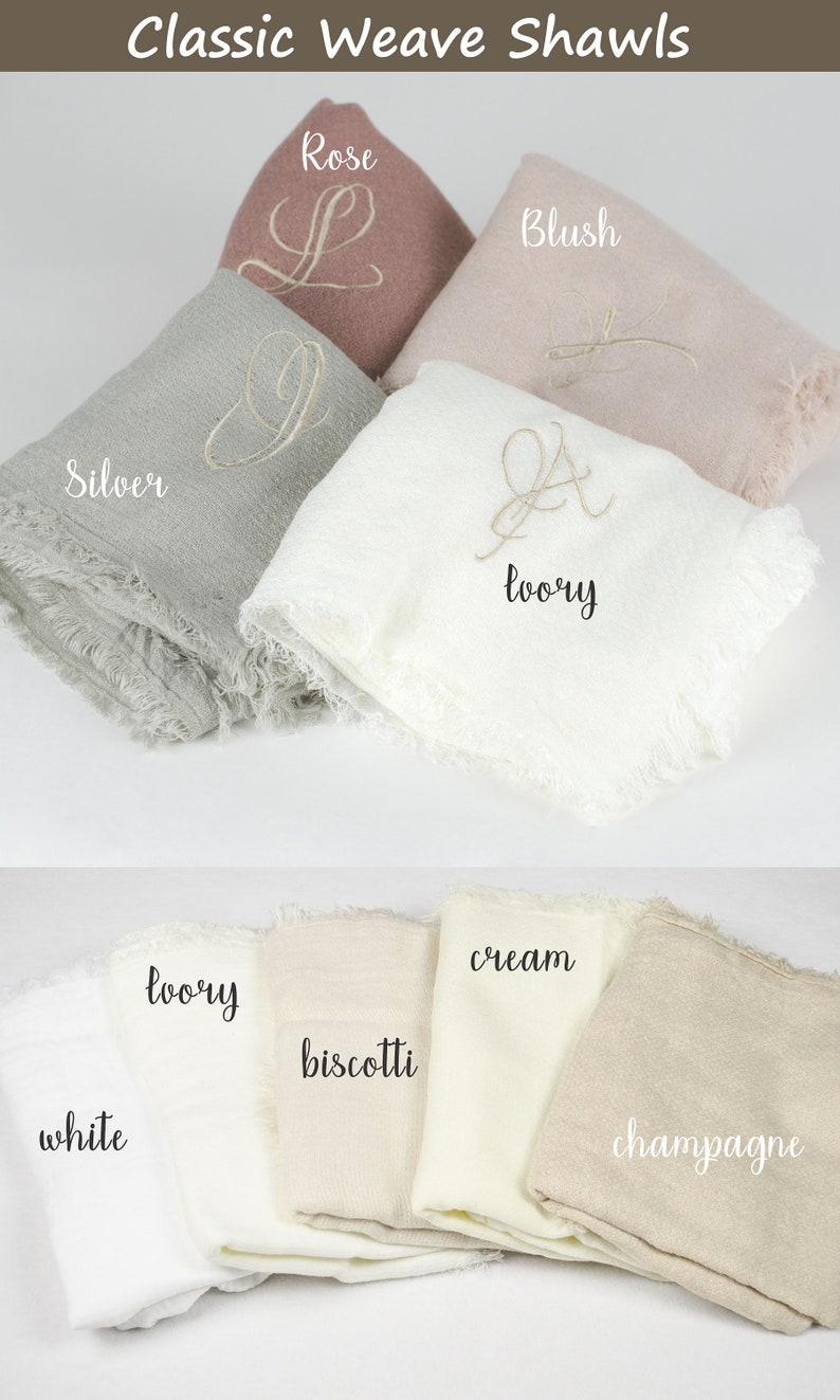 bridesmaid shawl fall