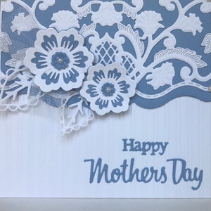 3D Handmade Mother's Day Card, All Occasion Floral Card, Unique Birthday Card,Thank You Card, Unique Hand Made Card, Fancy Personalized Card