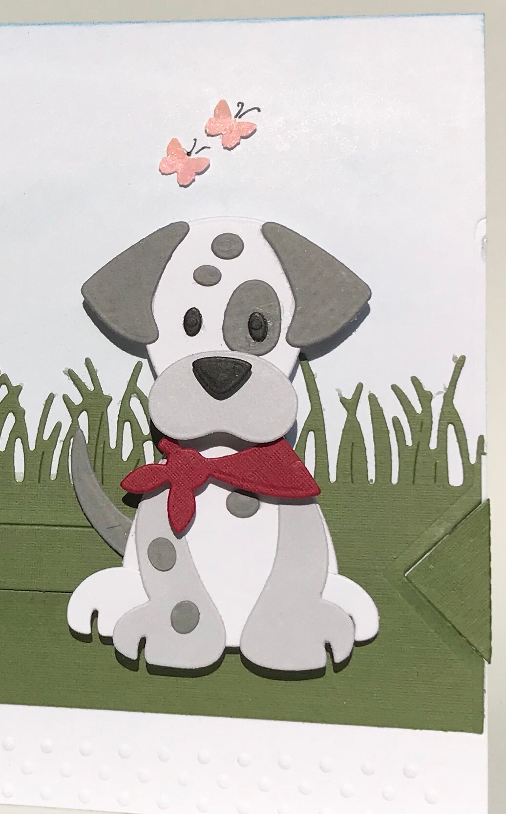 3D Dog Slider Card: Handmade Dalmatian Birthday Card - Etsy