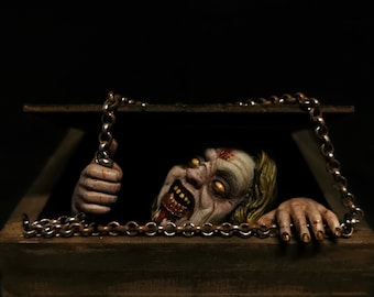 Evil Dead - Cellar Monster sculpture diorama