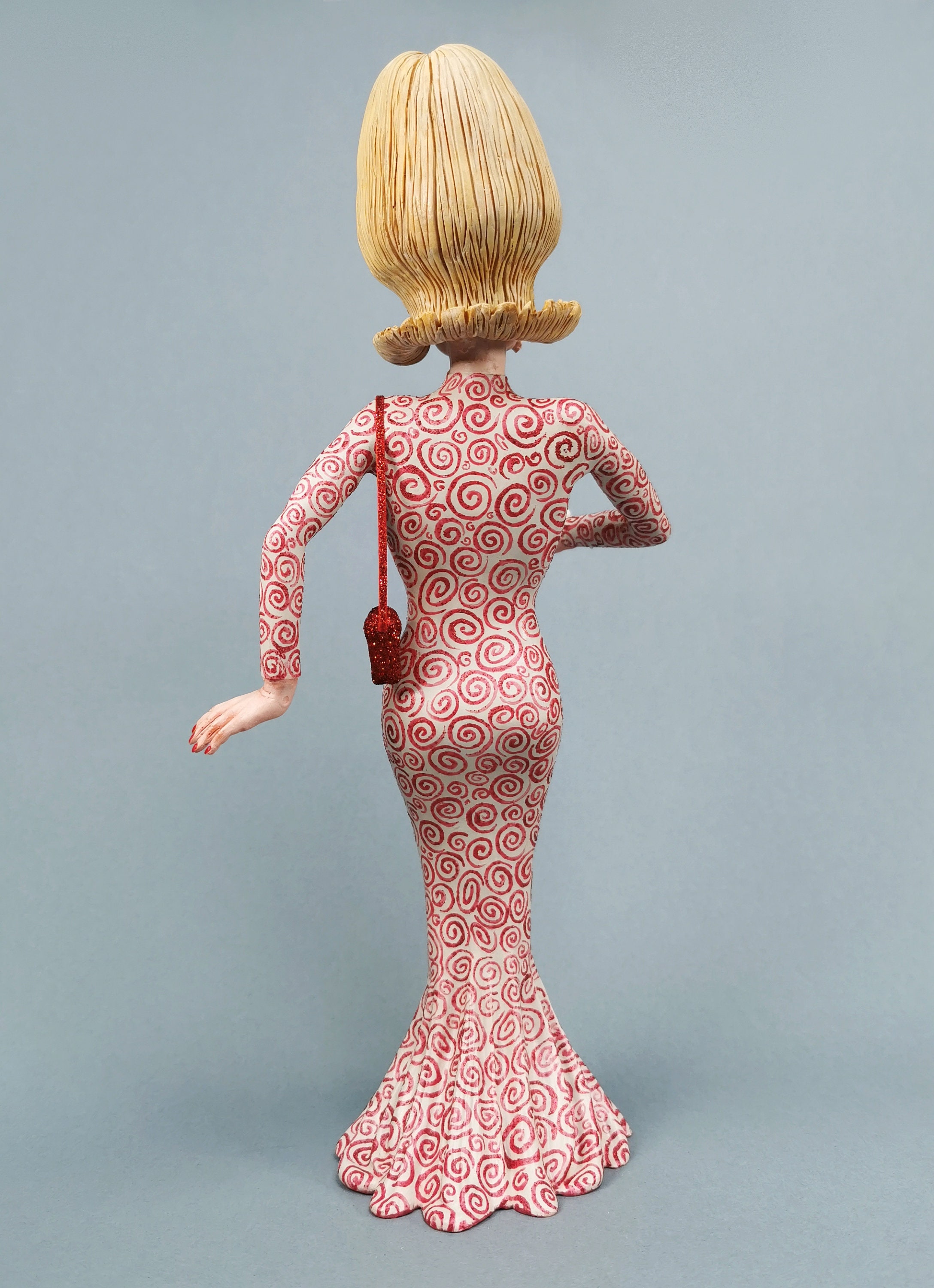 Martian Spy Girl - Mars Attacks Character. Handmade Sculpture - Etsy