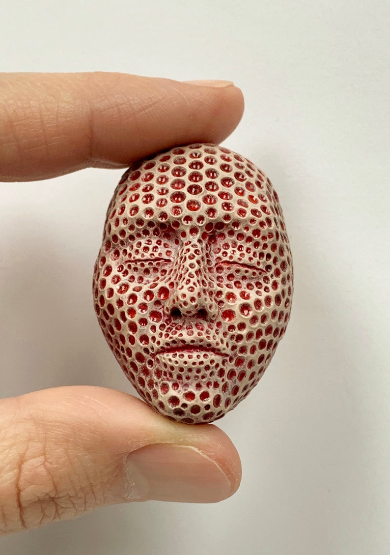 Trypophobia holed skin Magnet Skin