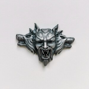 Bram Stoker's Dracula Gargoyle (Metallic Version) - Brooch/Magnet/Wall Hanging