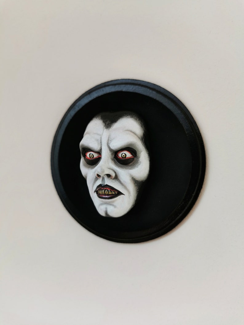 The Exorcist Pazuzu / Captain Howdy wall sculpture, brooch or magnet image 7