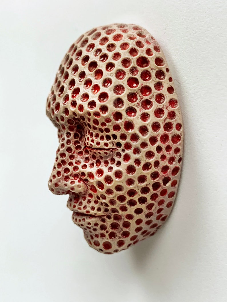 Trypophobia holed skin Magnet image 6