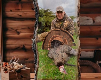 Custom Photo Wood Print: Rustic Hunting Decor, Sentimental Gift