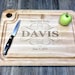 Personalized John Boos Cutting Board with Juice Groove *Custom Engraved Family Monogram Anniversary Wedding Hostess Housewarming BBQ Gift